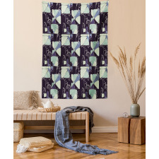 Geometric Soft Spring Tapestry