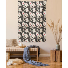 Poppy Flowers Nature Tapestry