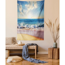 Summer Day Coast and Sea Tapestry