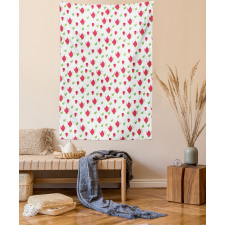 Teapots Polka Dots Tapestry