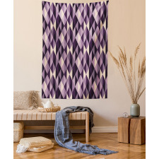 Abstract Style Triangles Tapestry