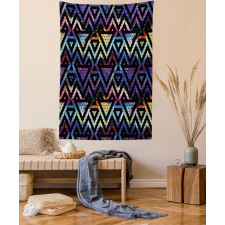 Galaxy Theme Lines Tapestry