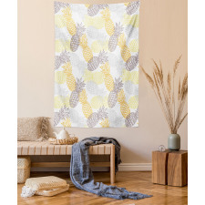 Exotic Pineapple Tropics Tapestry