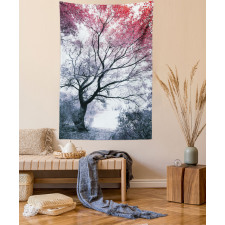 Abstract Colorful Dramatic Tapestry