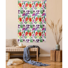 Calla Chinese Hibiscus Tapestry