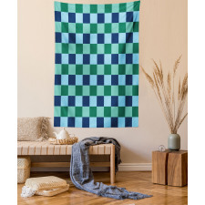 Polka Dot Squares Tapestry