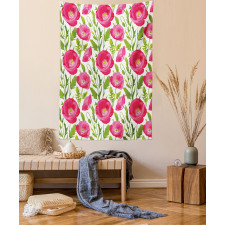 Leaves and Petals Romance Tapestry