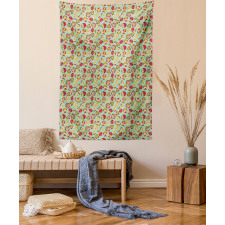 Ornate Kids Birds Tapestry