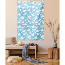 Clear Summer Sky Pattern Tapestry