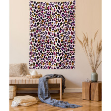 Safari Leopard Animal Motif Tapestry