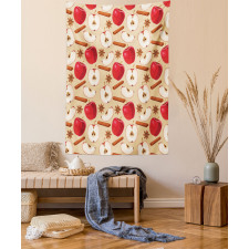 Star Anise Cinnamon Drink Tapestry