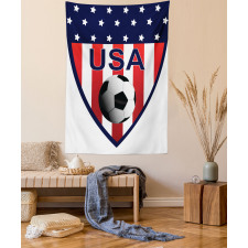 Stars and Vertical Stripes Tapestry