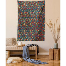 Autumn Fern Foliage Tapestry