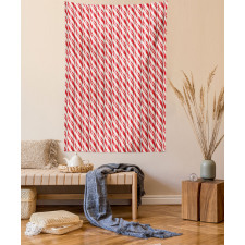 Red Christmas Sweets Tapestry