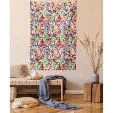 Bonbons Lollipops Tapestry