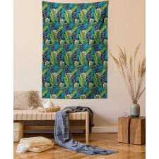 Tropical Jungle Pattern Tapestry