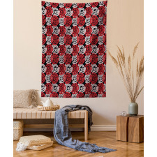 Digital Featured Rose Tapestry