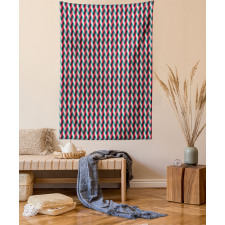 Country Style Checkered Tapestry