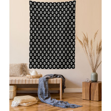 Donut Shapes Tapestry