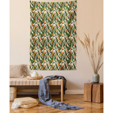 Exotic Summer Jungle Tapestry