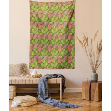 Vintage Floral Grunge Tapestry