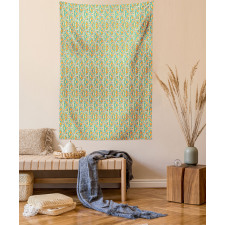 Stripes and Triangles Tapestry