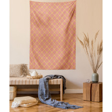 Diagonal Rhombus Tile Tapestry