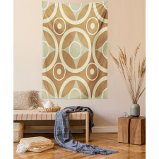 Contrast Circle Harmony Tapestry