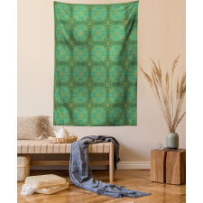 Rich Curly Ornaments Tapestry