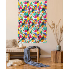 Toucan and Flamingos Tapestry