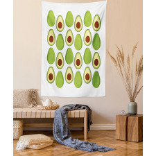 Colorful Organic Food Tapestry