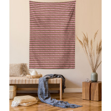 Eggshell Shape Circle Tapestry