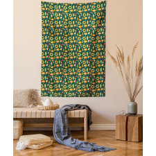 Harvest in Fall Season Tapestry