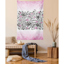 Swirling Flowes Tapestry