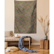 Grunge Playing Card Tapestry