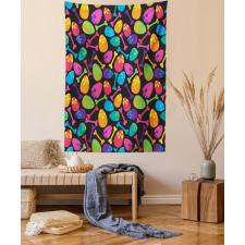 Dinosaur Eggs Bones Tapestry