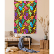 Baby Wild Dinos Kids Tapestry