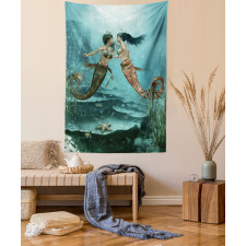 Sea Star and Seaweed Tapestry