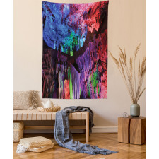 Rainbow Colored Rock Tapestry