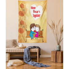 9 Years Together Tapestry