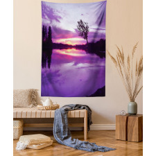 Purple Shade Skies Tapestry