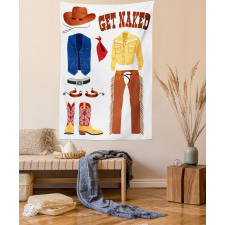 Classic Country Clothes Tapestry