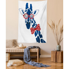 Long Neck with Bowtie Tapestry