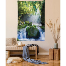 Green Forest and Streaming Tapestry