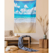 Exotic Hawaiian Scene Calming Tapestry