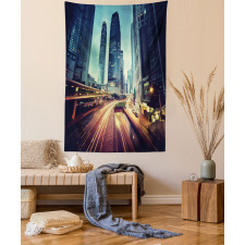 Traffic Hong Kong City Tapestry