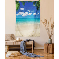 Tropic Vacation Scenic Tapestry