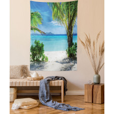 Idyllic Oceanic Resort Tapestry