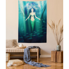 Underwater Life Tapestry