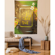 Summer Theme Calligraphy Tapestry